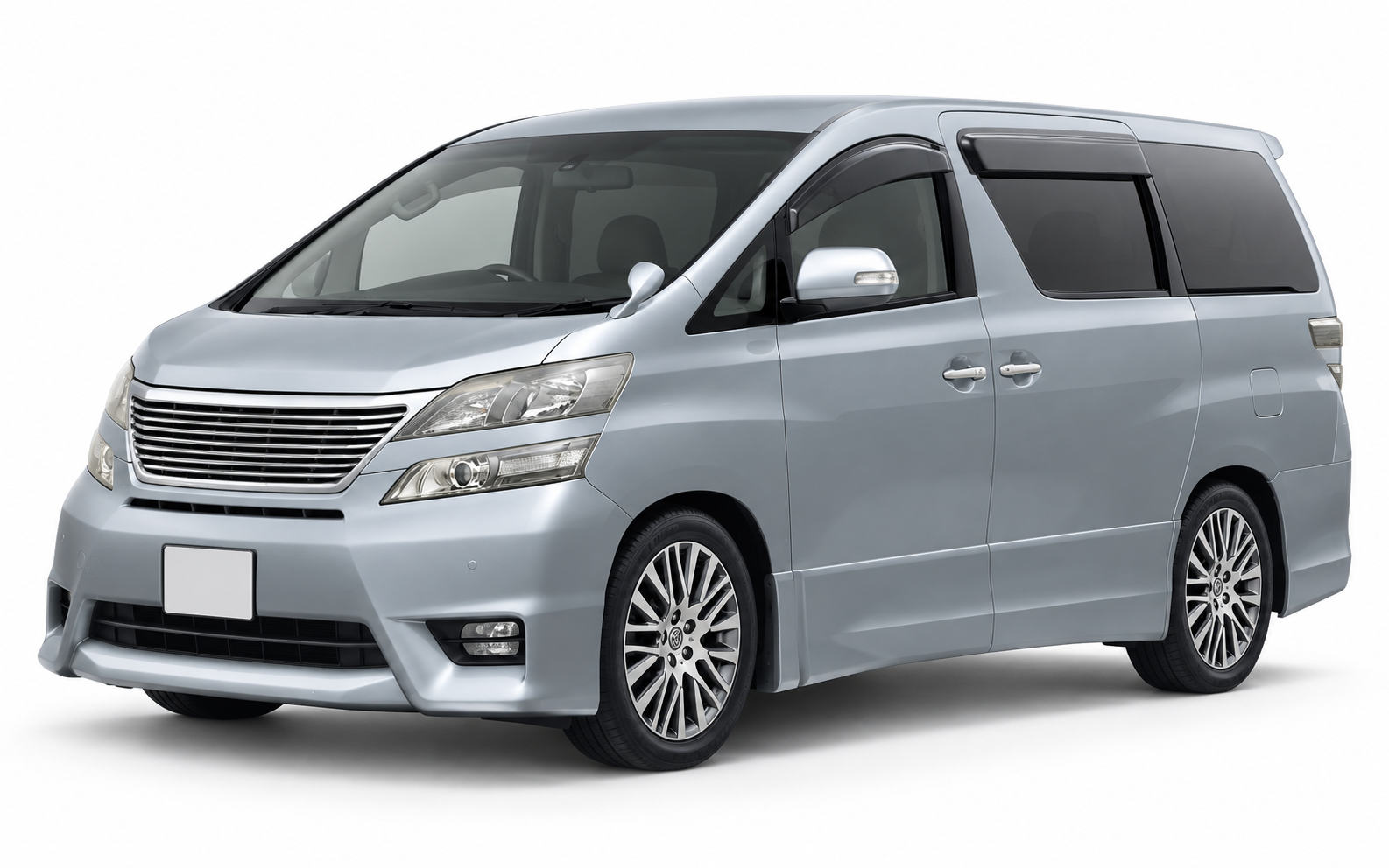 Toyota Vellfire ANH20 · Silver